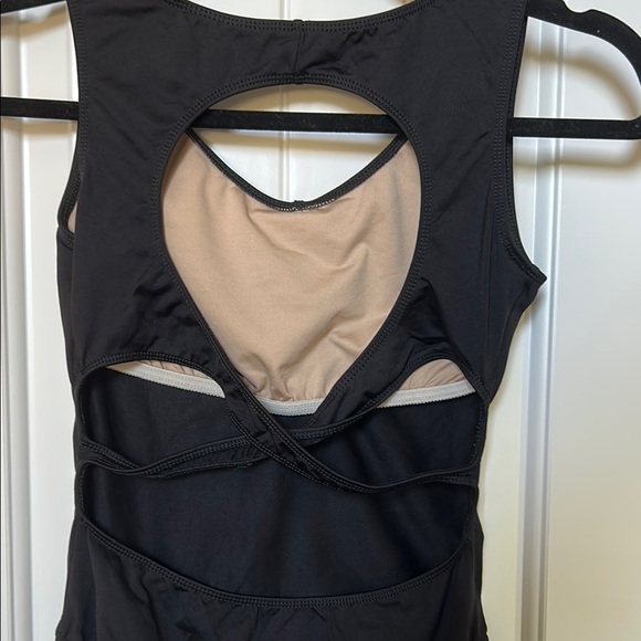 Black Sleeveless Leotard - Picture 4 of 5